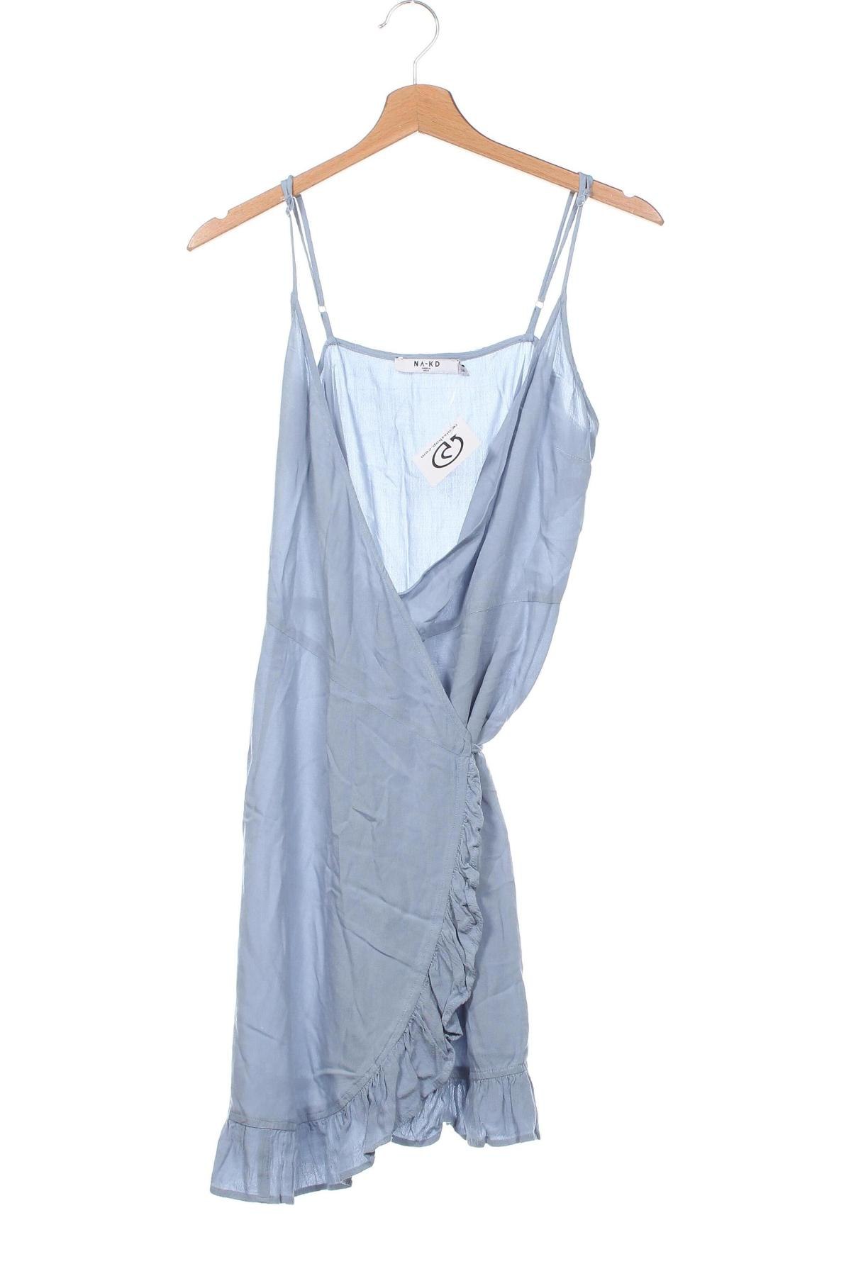Kleid NA-KD, Größe XS, Farbe Blau, Preis € 16,25