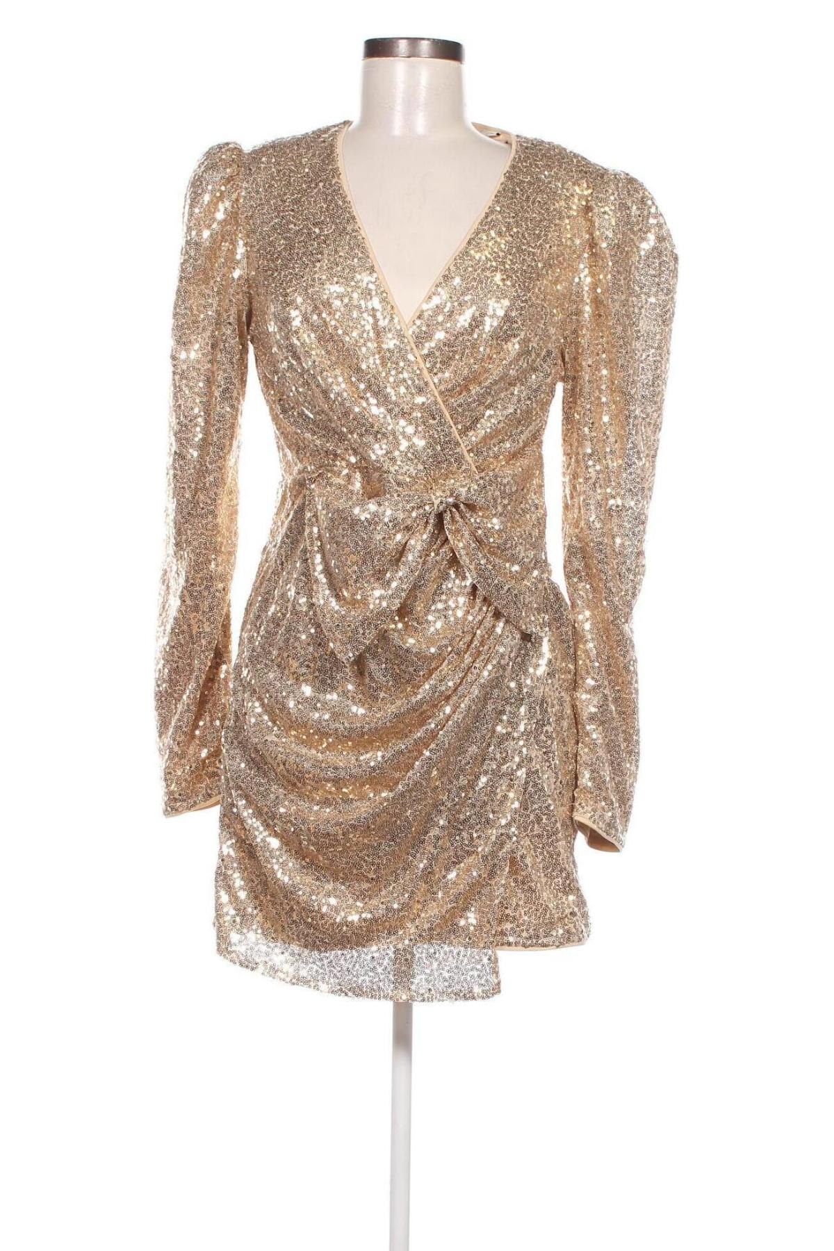 Kleid Nly Trend, Größe M, Farbe Golden, Preis 14,24 €