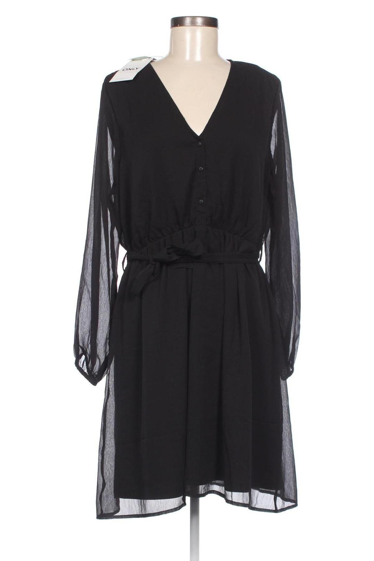 Šaty  ONLY, Veľkosť XL, Farba Čierna, Cena  12,78 €