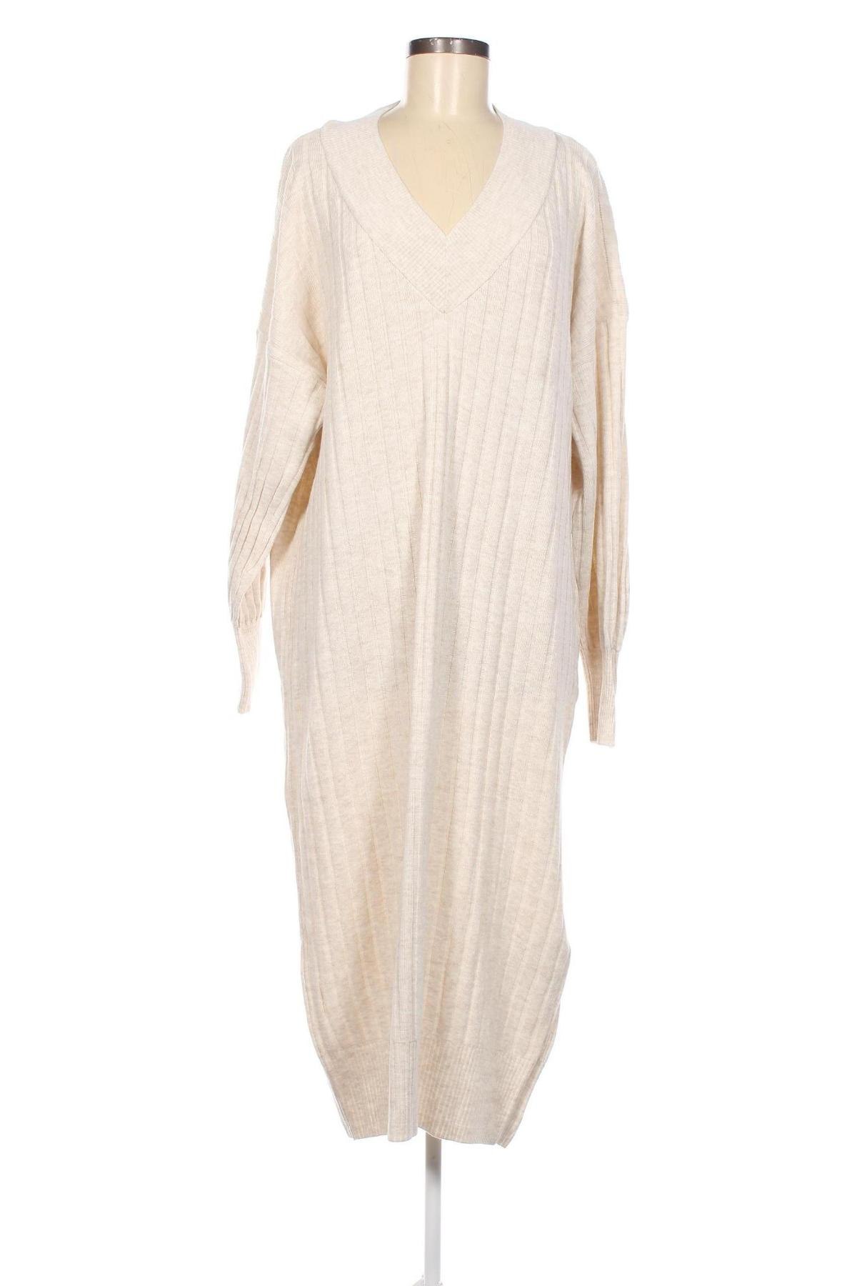 Kleid ONLY Carmakoma, Größe XL, Farbe Beige, Preis 55,67 €