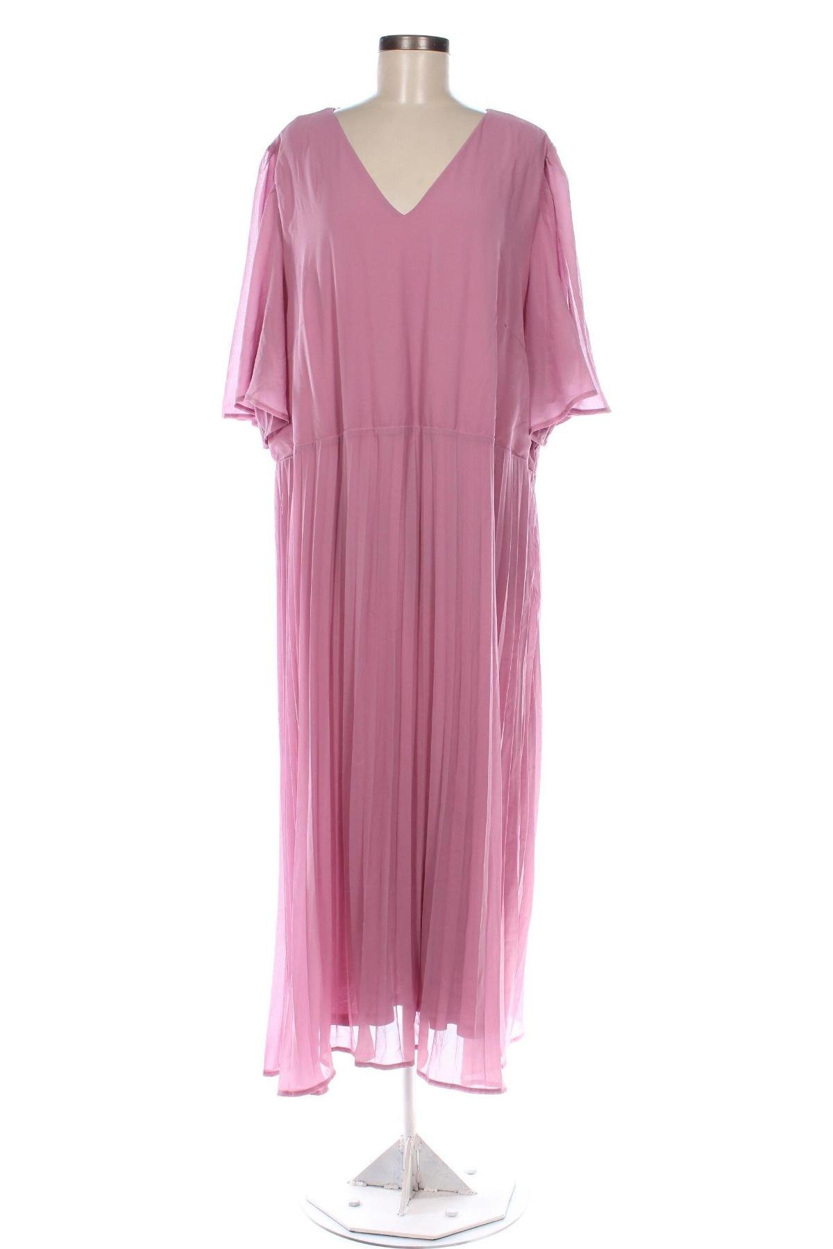 Kleid ONLY Carmakoma, Größe 3XL, Farbe Rosa, Preis € 36,19