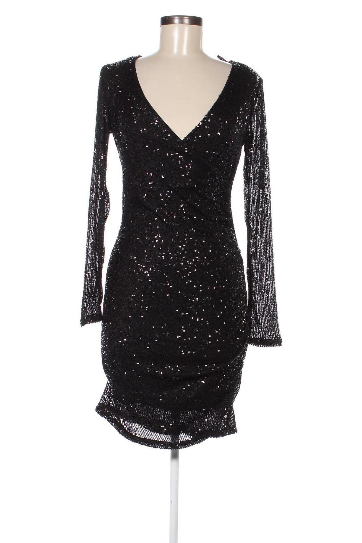 Φόρεμα Pieces, Μέγεθος S, Χρώμα Μαύρο, Τιμή 22,27 €