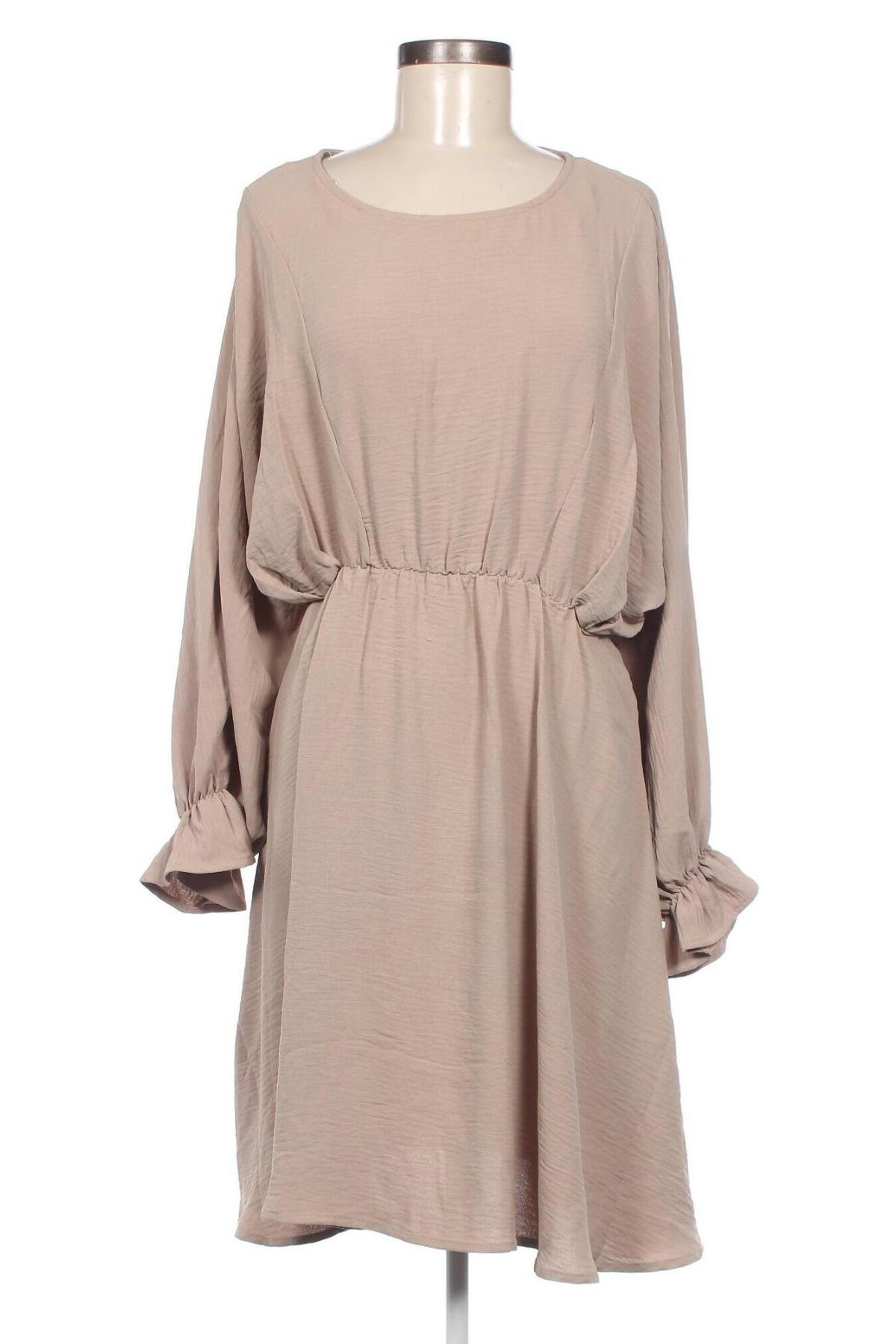 Kleid Pieces, Größe M, Farbe Beige, Preis € 6,99