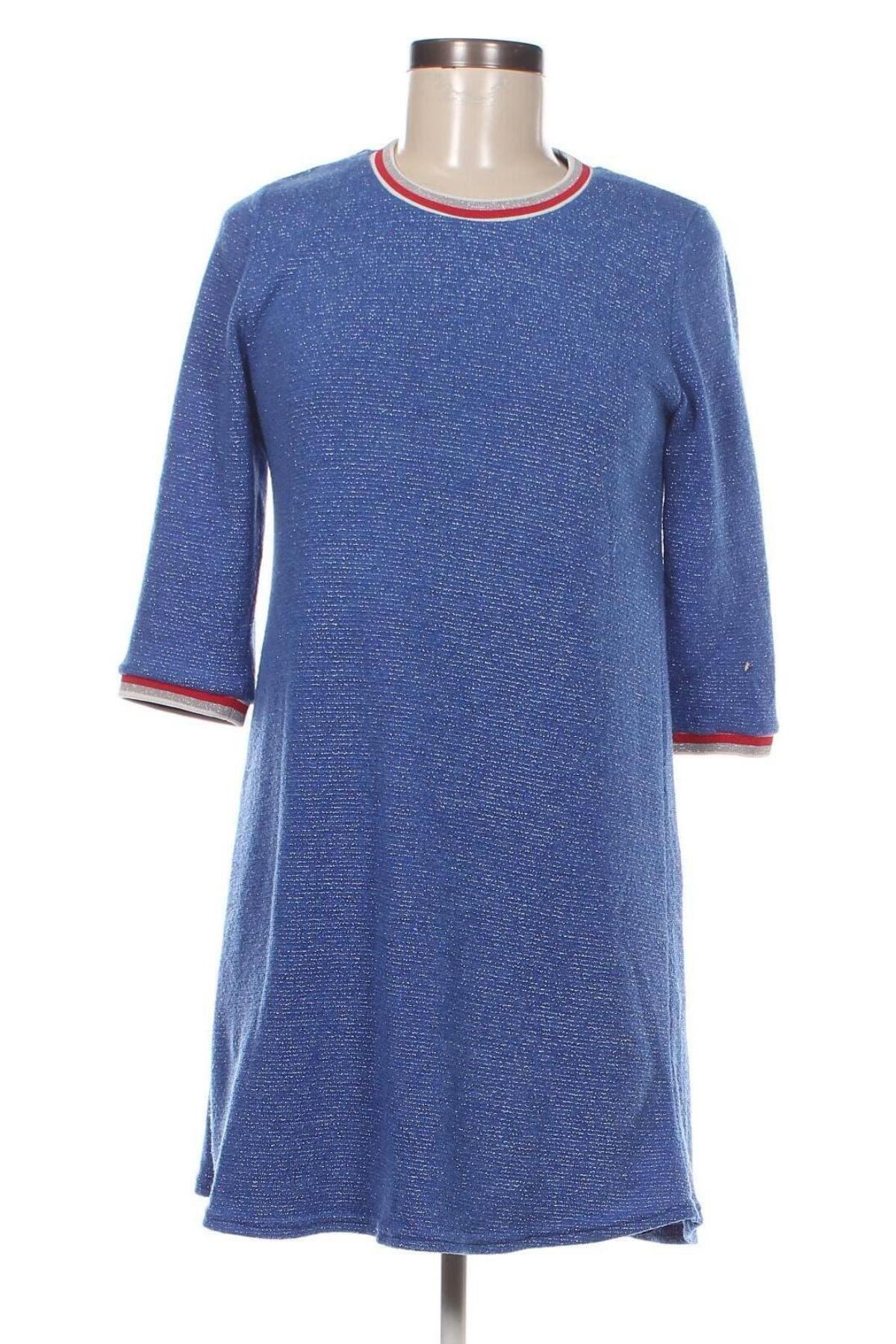 Kleid Quinze Heures Trente, Größe M, Farbe Blau, Preis 5,49 €