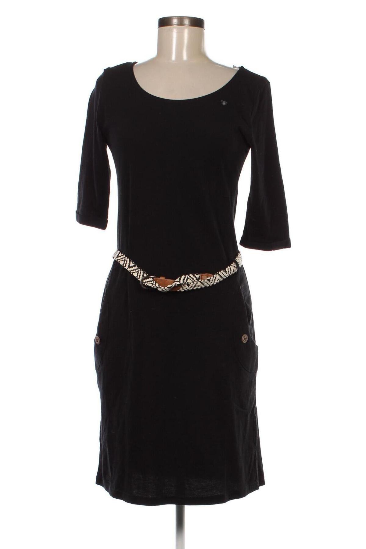 Kleid Ragwear, Größe S, Farbe Schwarz, Preis 13,92 €