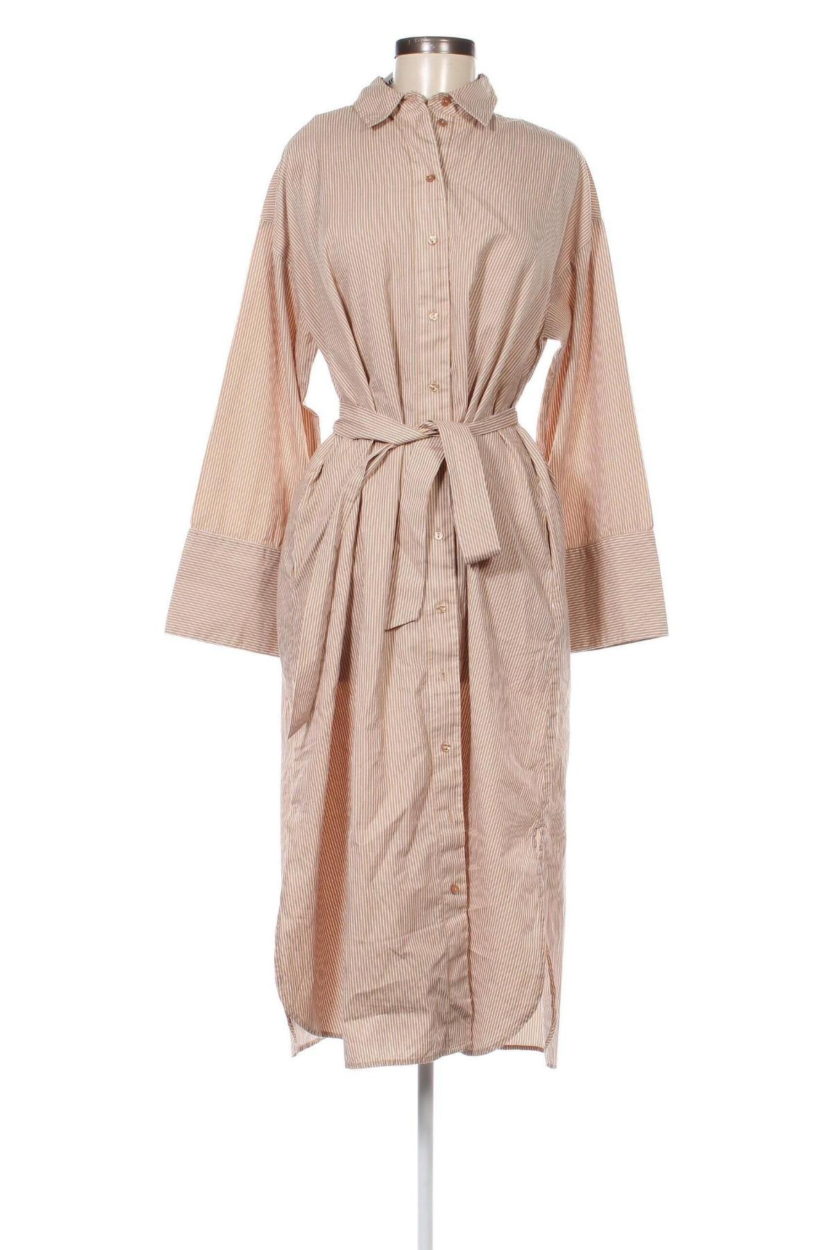 Kleid Selected Femme, Größe M, Farbe Beige, Preis 18,31 €