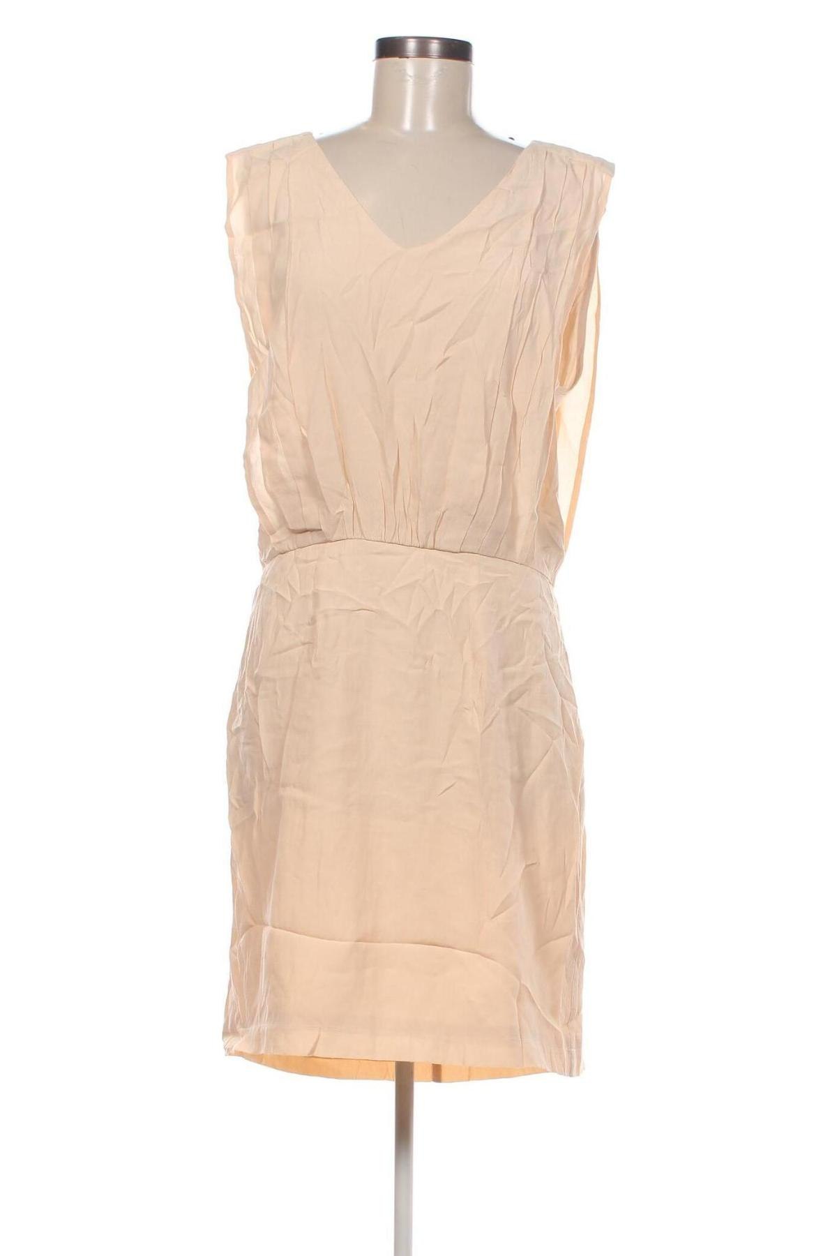 Kleid Selected Femme, Größe M, Farbe Beige, Preis 17,26 €