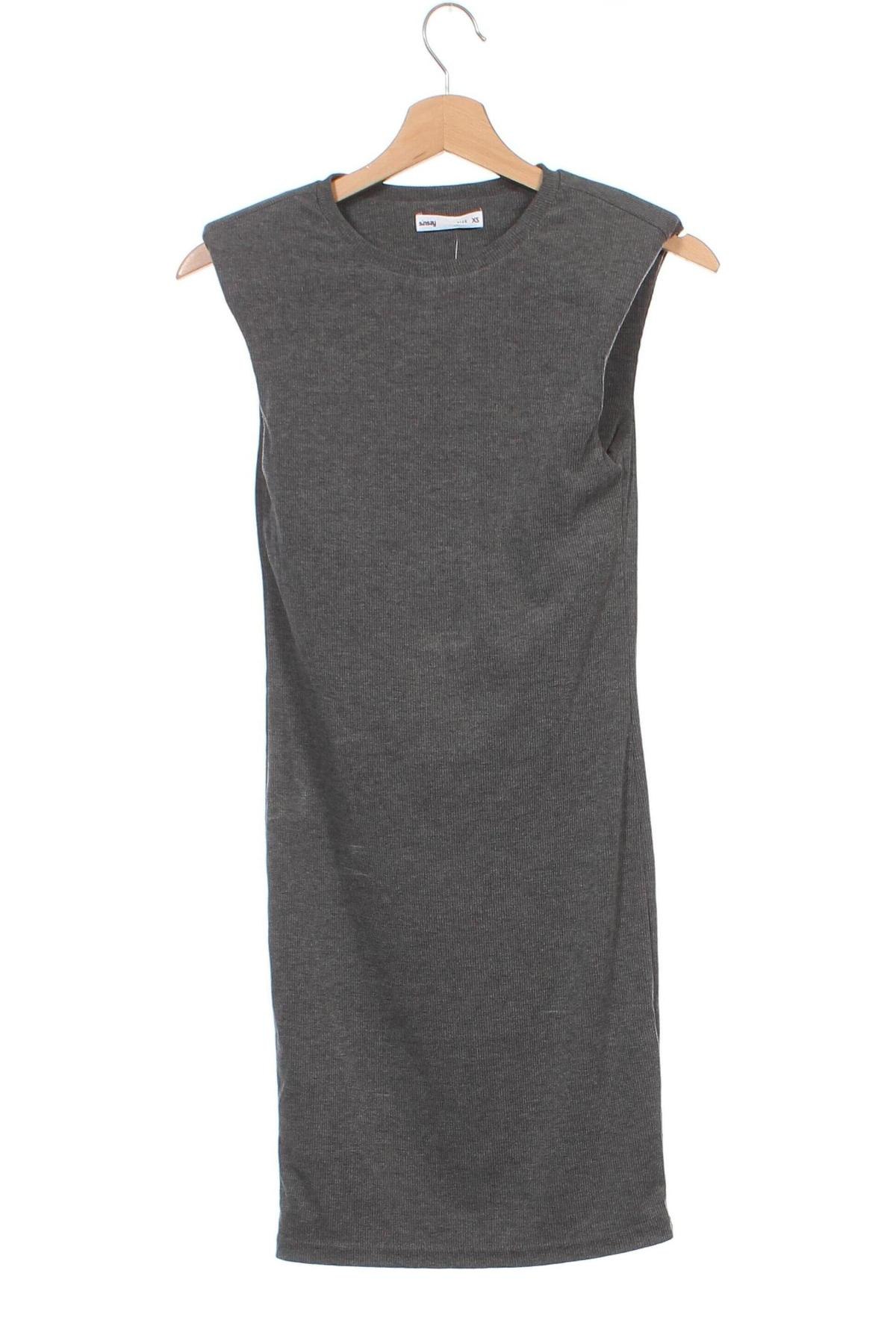Kleid Sinsay, Größe XS, Farbe Grau, Preis € 6,67