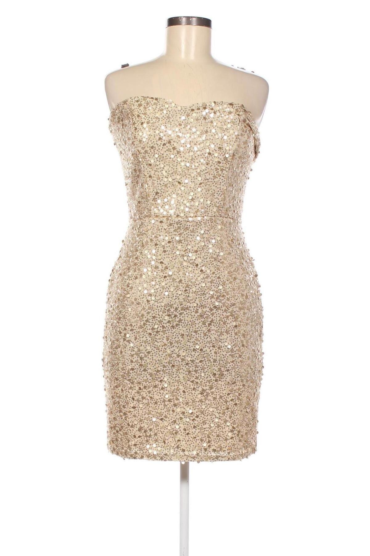 Φόρεμα Sisters Point, Μέγεθος M, Χρώμα Χρυσαφί, Τιμή 16,70 €
