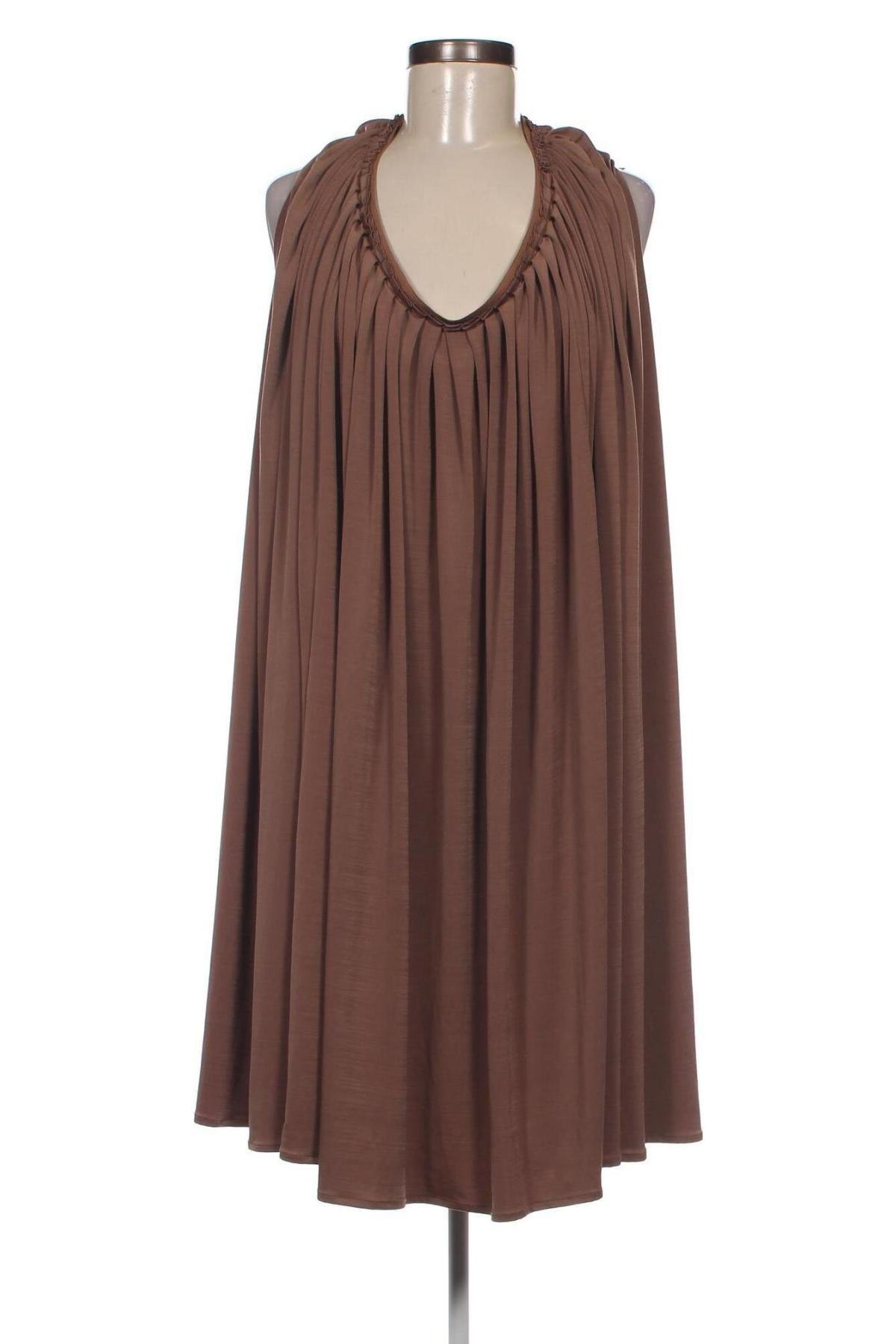 Φόρεμα Stefanel, Μέγεθος M, Χρώμα Καφέ, Τιμή 51,92 €