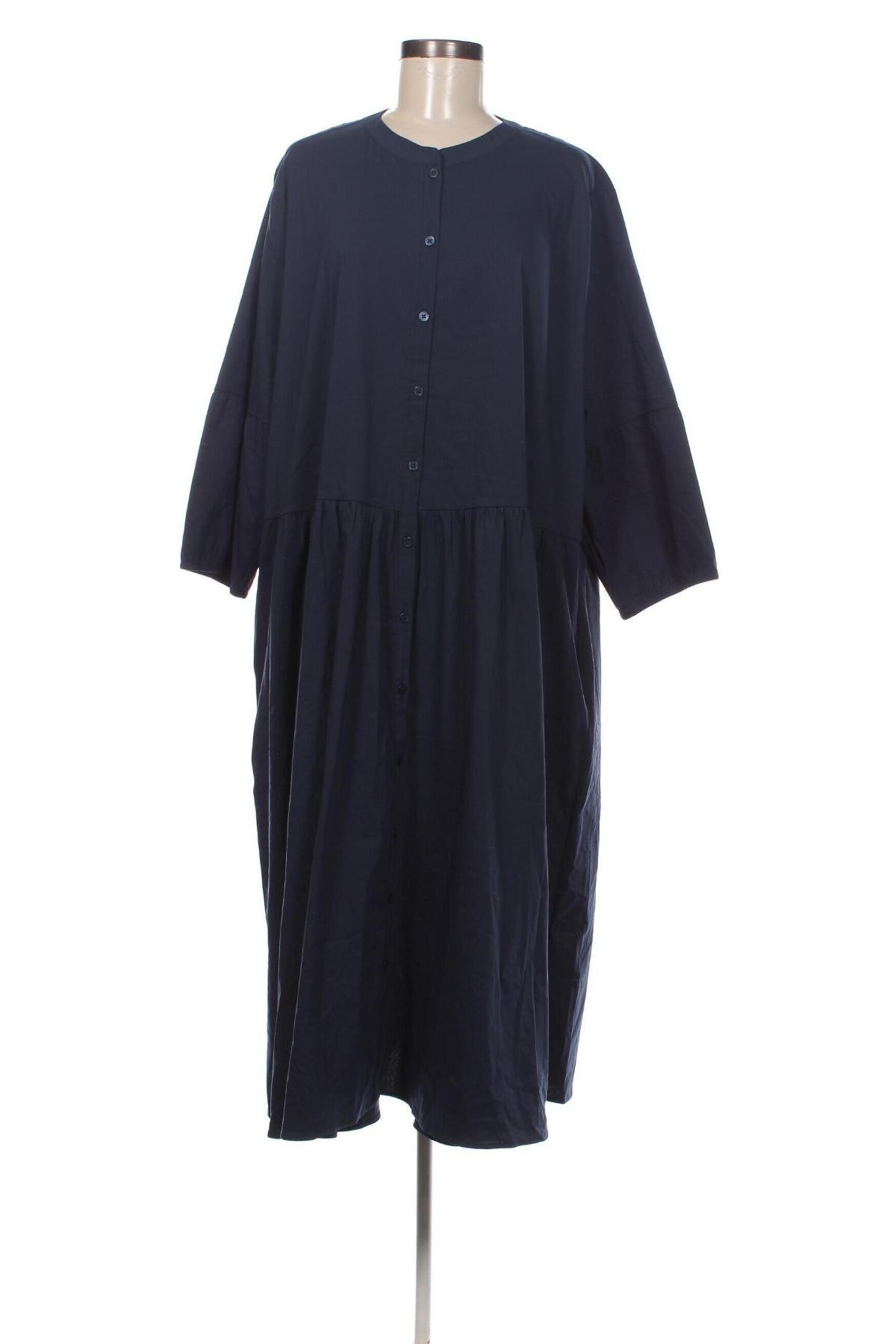 Kleid Ulla Popken, Größe 3XL, Farbe Blau, Preis 55,67 €