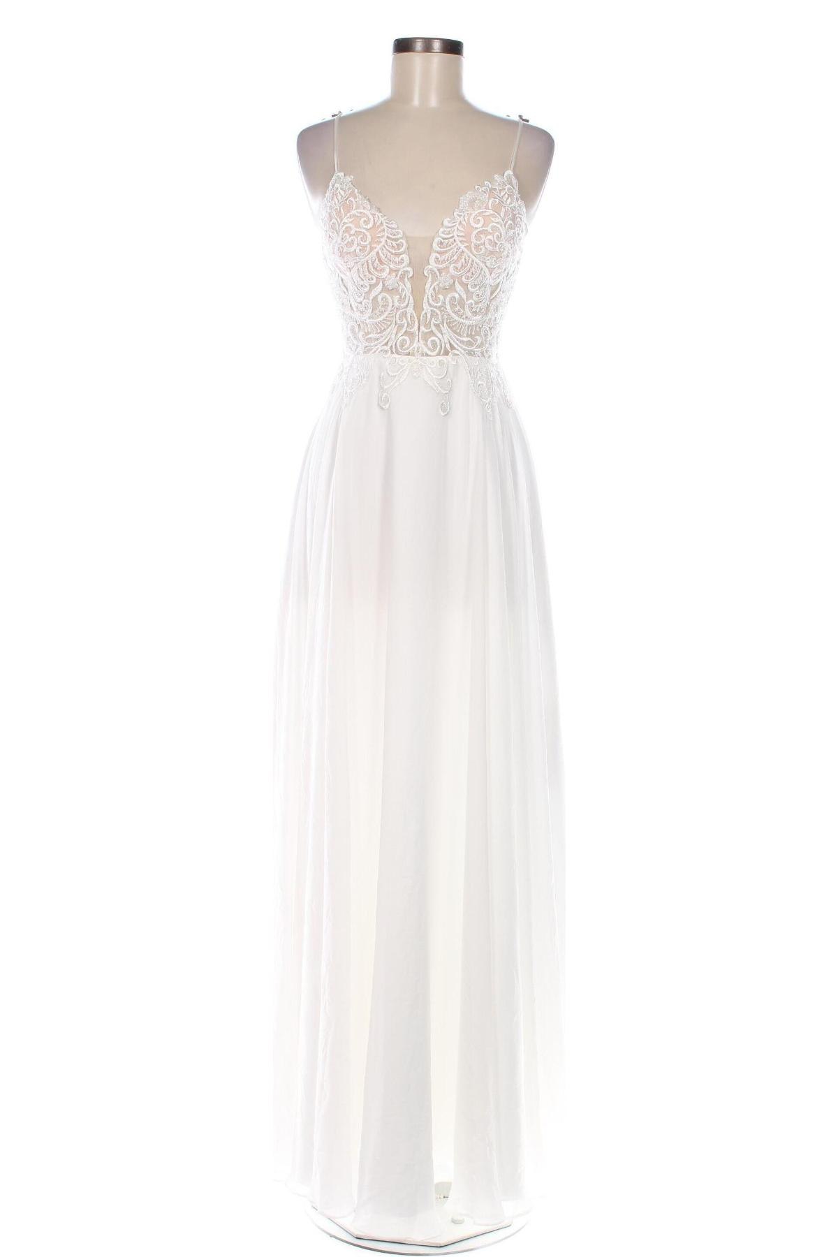 Kleid Unique, Größe XXS, Farbe Weiß, Preis 115,26 €