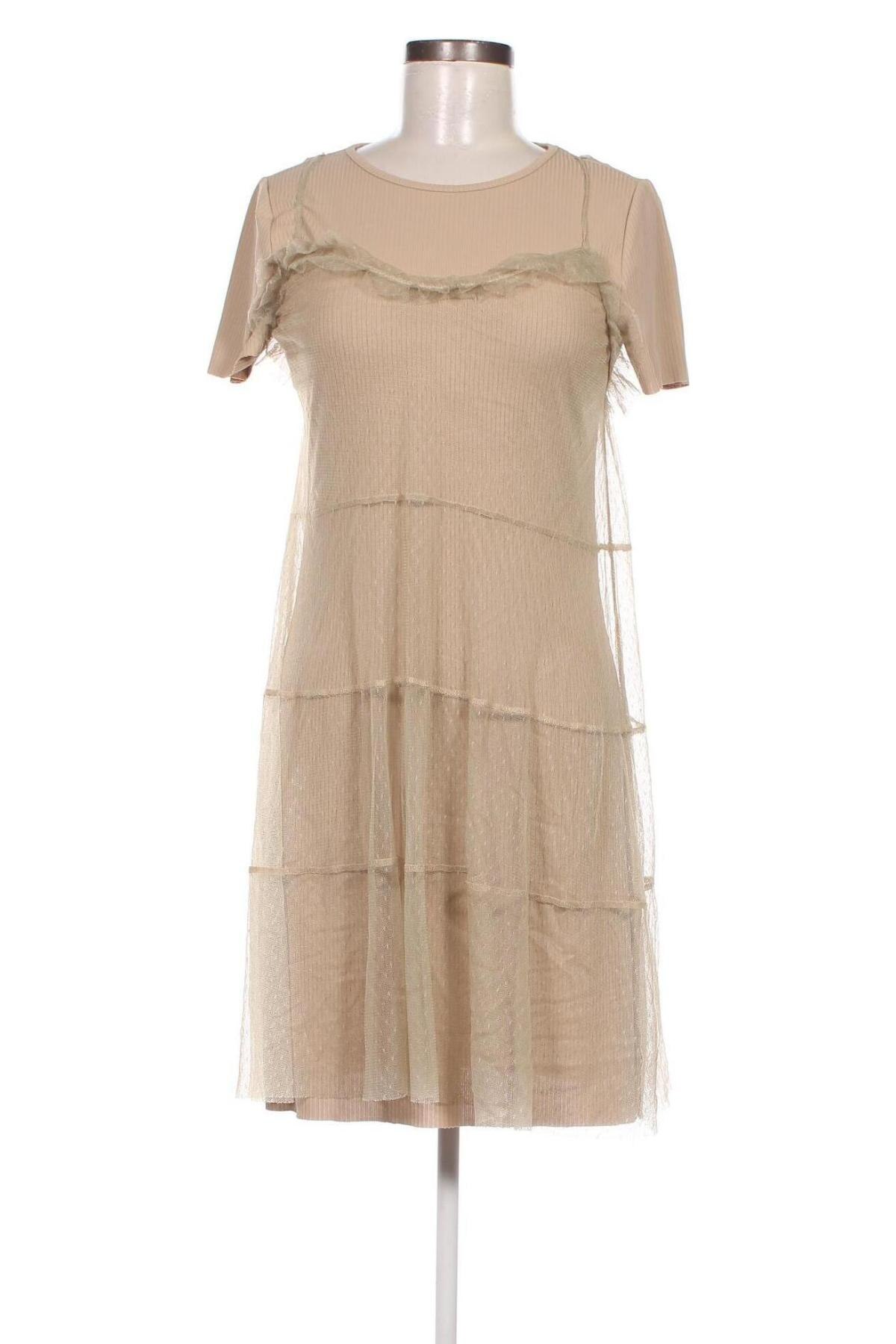 Φόρεμα VILA, Μέγεθος M, Χρώμα  Μπέζ, Τιμή 7,05 €