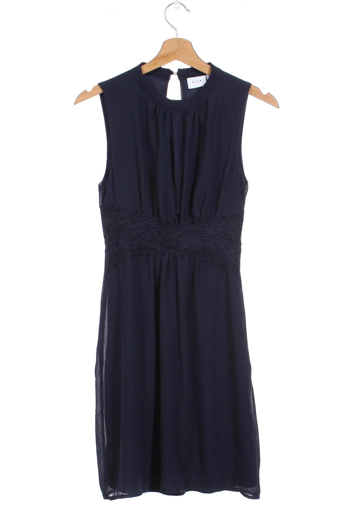 Kleid VILA, Größe XS, Farbe Blau, Preis € 11,49