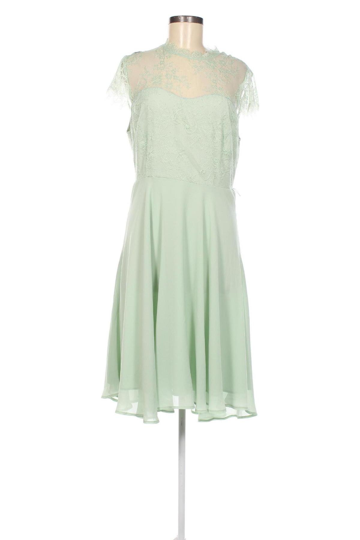 Rochie VILA, Mărime L, Culoare Verde, Preț 159,87 Lei