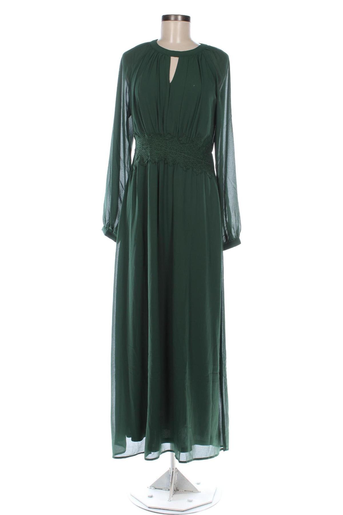 Rochie VILA, Mărime M, Culoare Verde, Preț 159,87 Lei