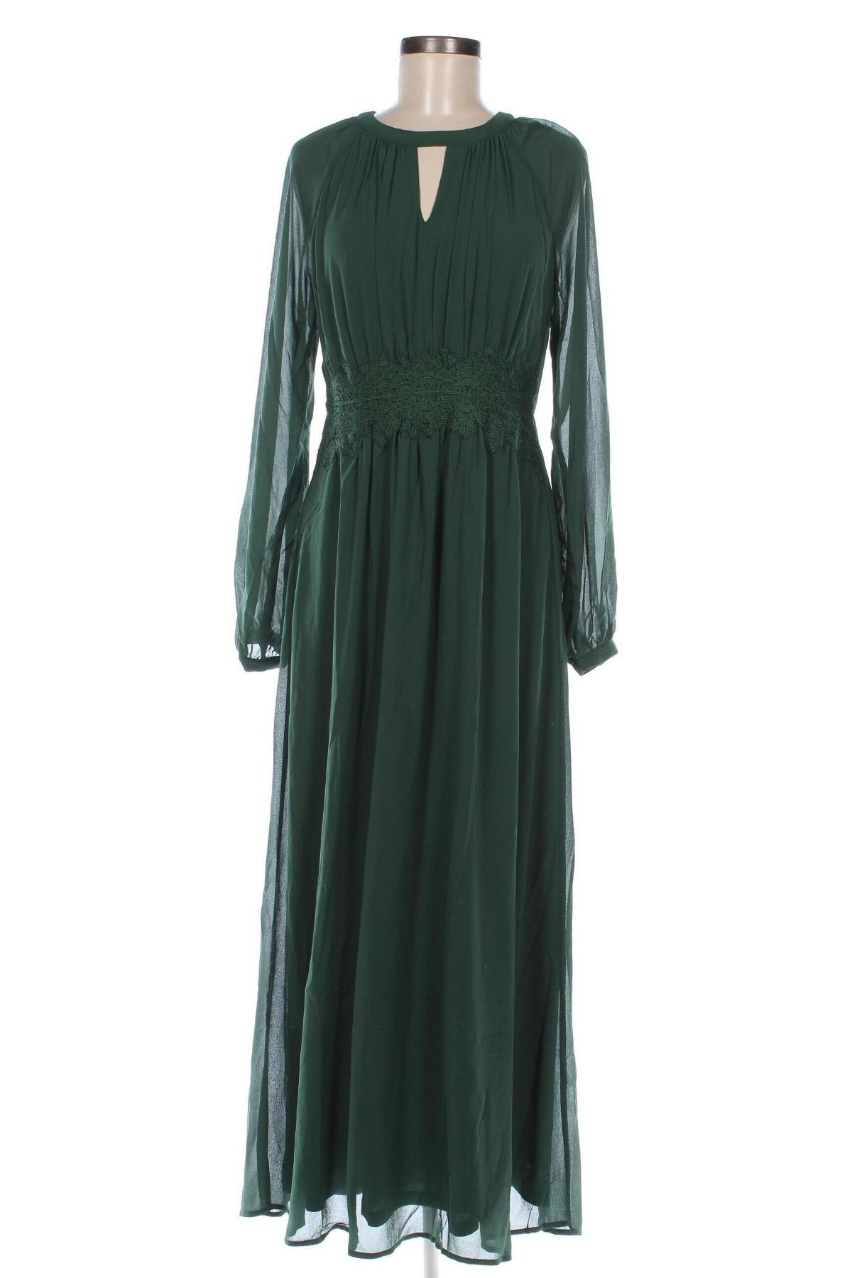 Kleid VILA, Größe M, Farbe Grün, Preis 18,37 €