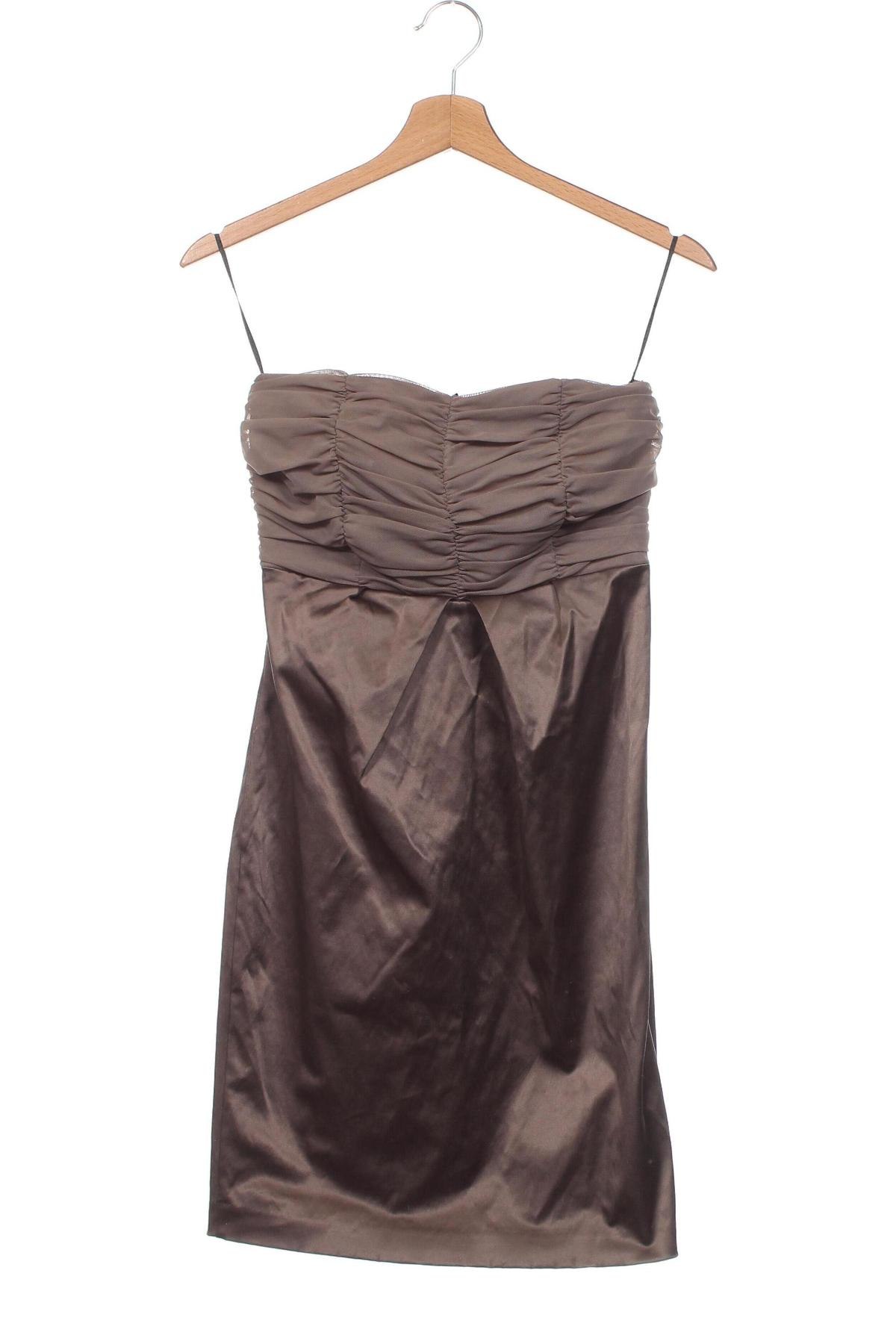 Kleid Vero Moda, Größe XS, Farbe Braun, Preis 6,30 €