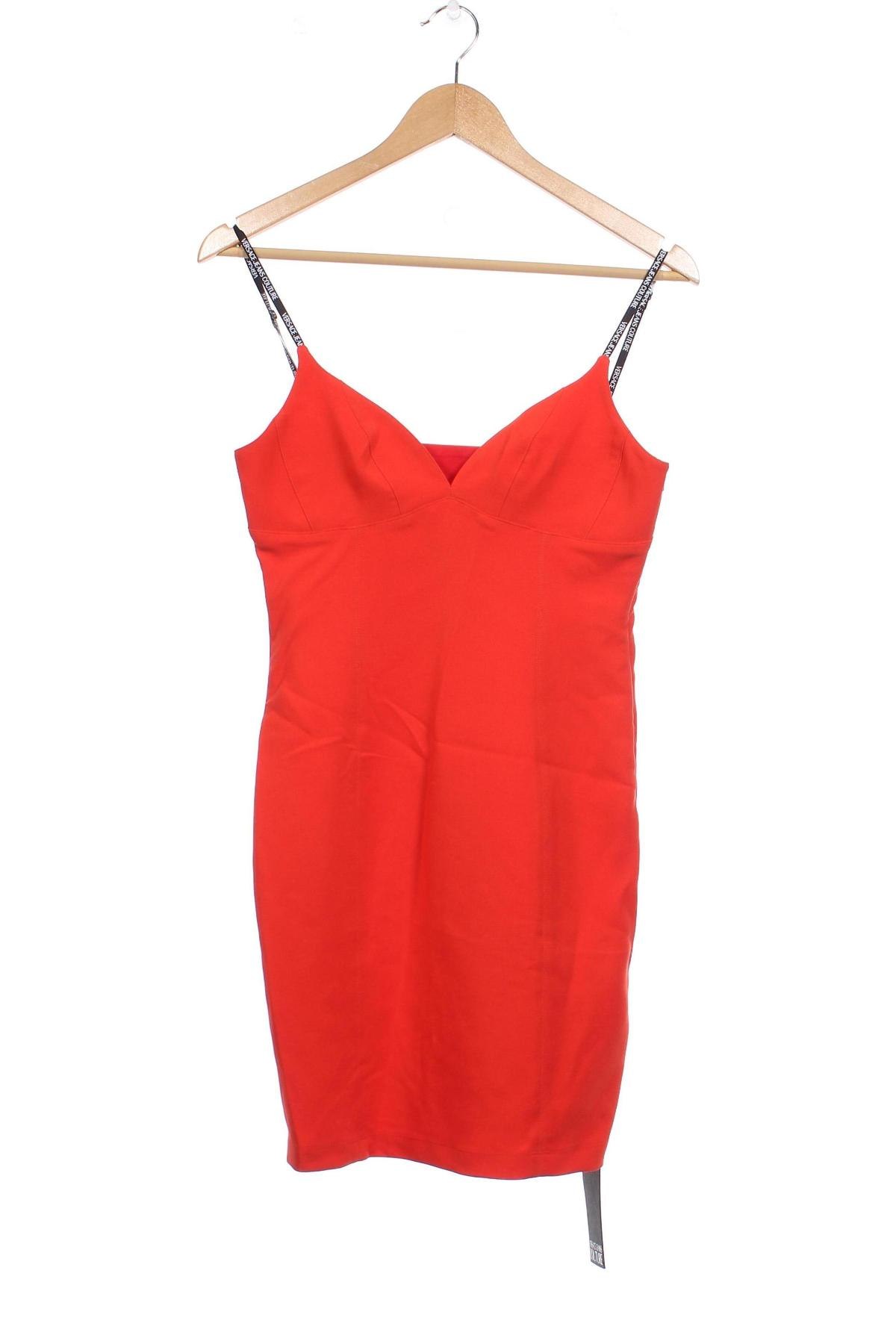 Kleid Versace Jeans, Größe S, Farbe Rot, Preis 86,41 €
