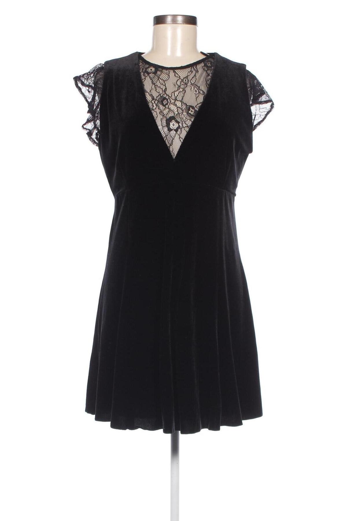 Šaty  Zara, Veľkosť M, Farba Čierna, Cena  3,66 €