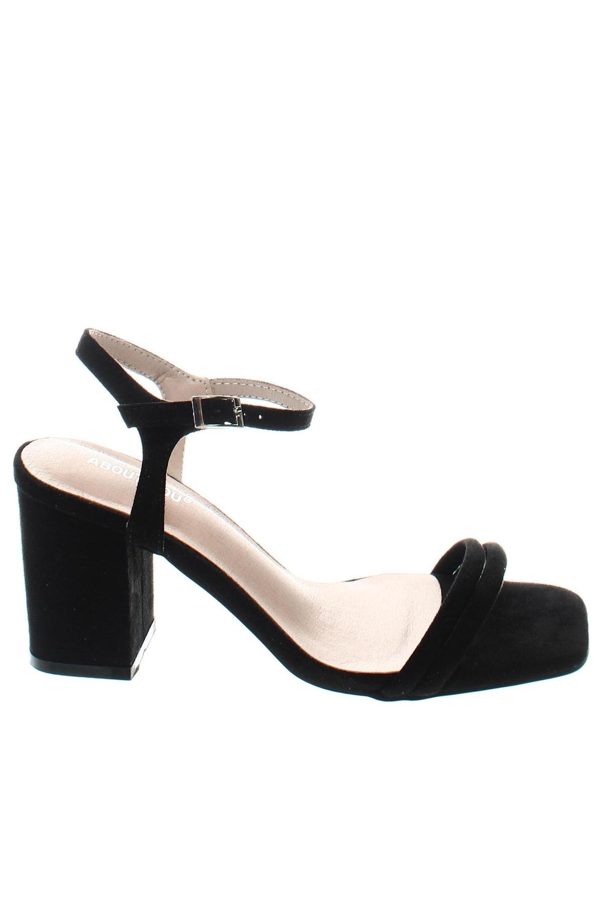 Sandale About You, Mărime 38, Culoare Negru, Preț 85,66 Lei