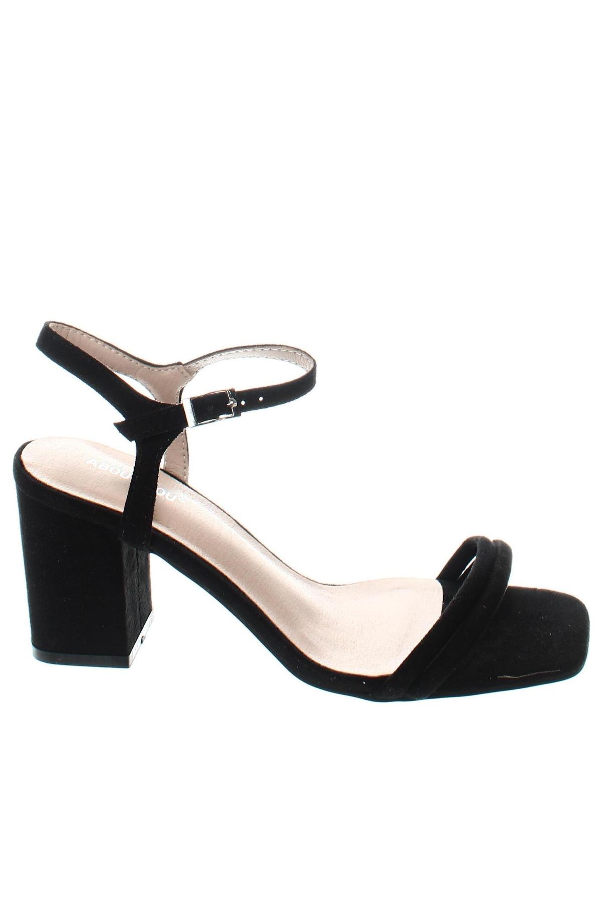 Sandale About You, Mărime 39, Culoare Negru, Preț 110,99 Lei