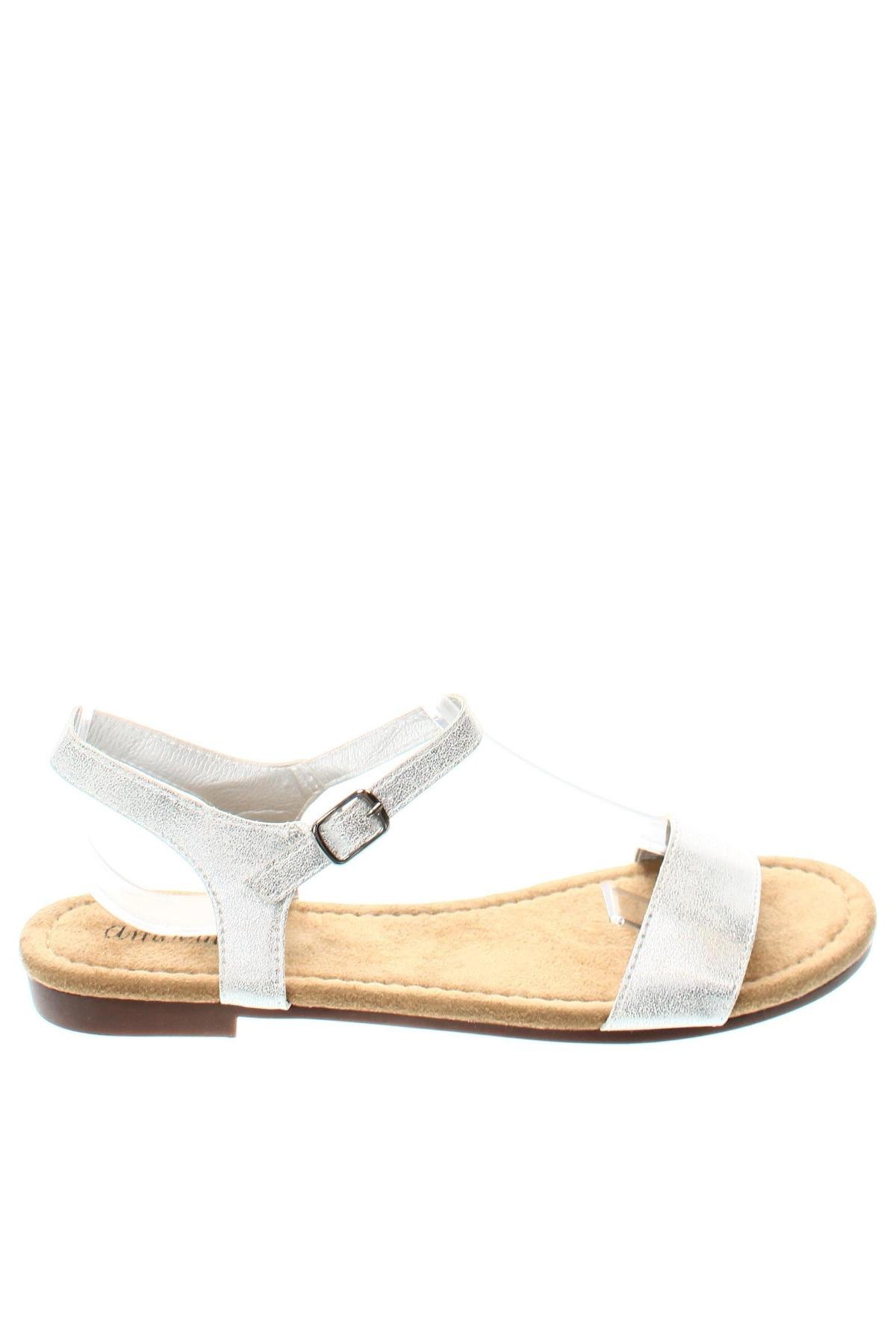 Sandalen Ambellis, Größe 40, Farbe Silber, Preis € 14,38