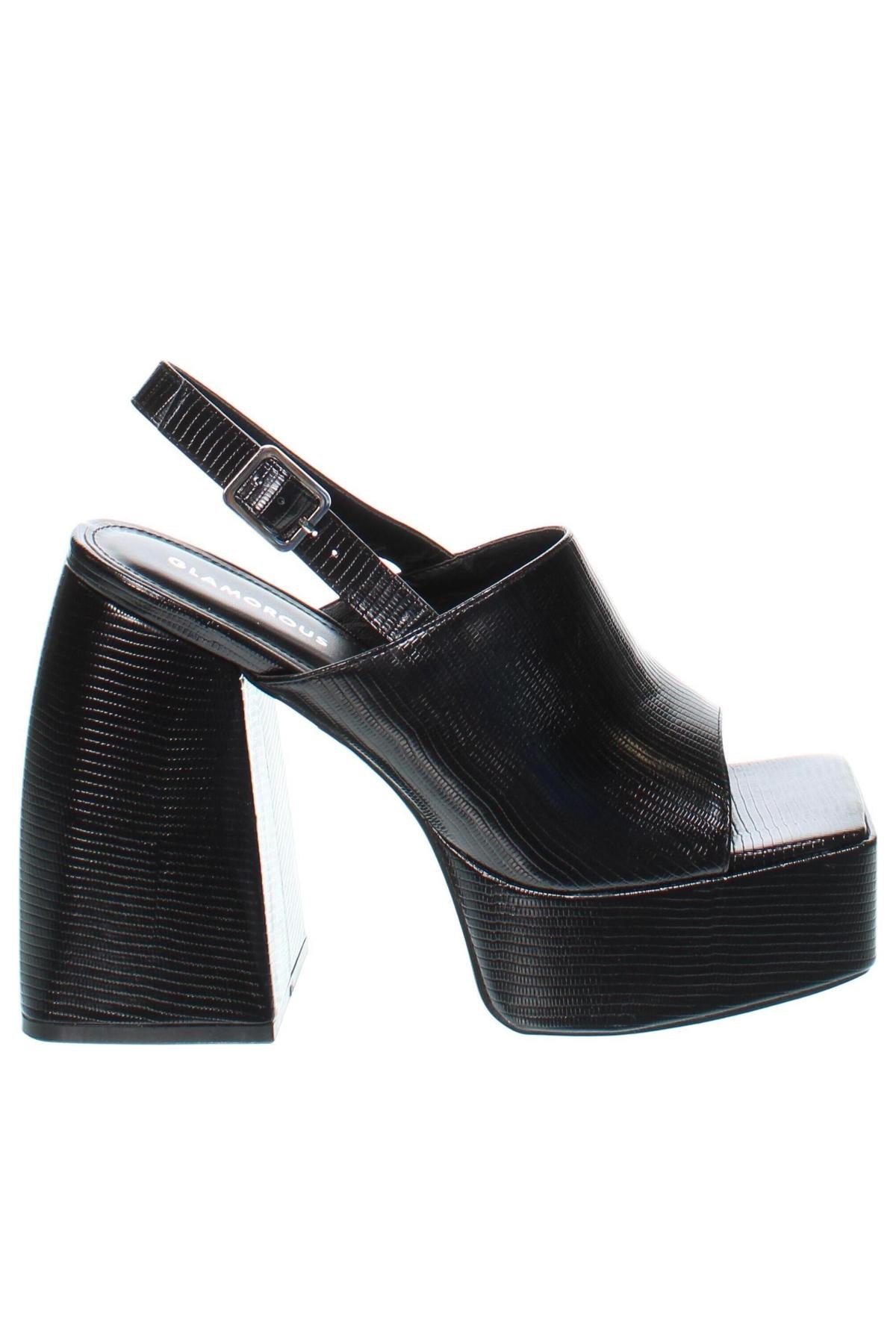 Sandale Glamorous, Mărime 38, Culoare Negru, Preț 146,84 Lei