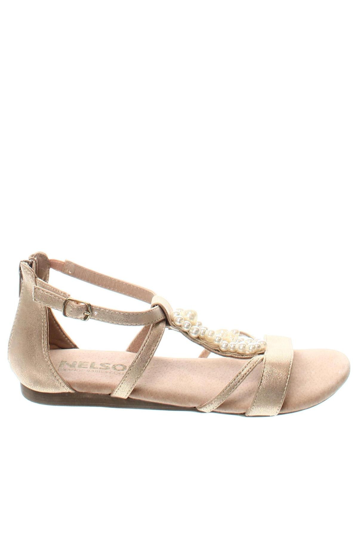 Sandalen Nelson, Größe 37, Farbe Beige, Preis 15,99 €