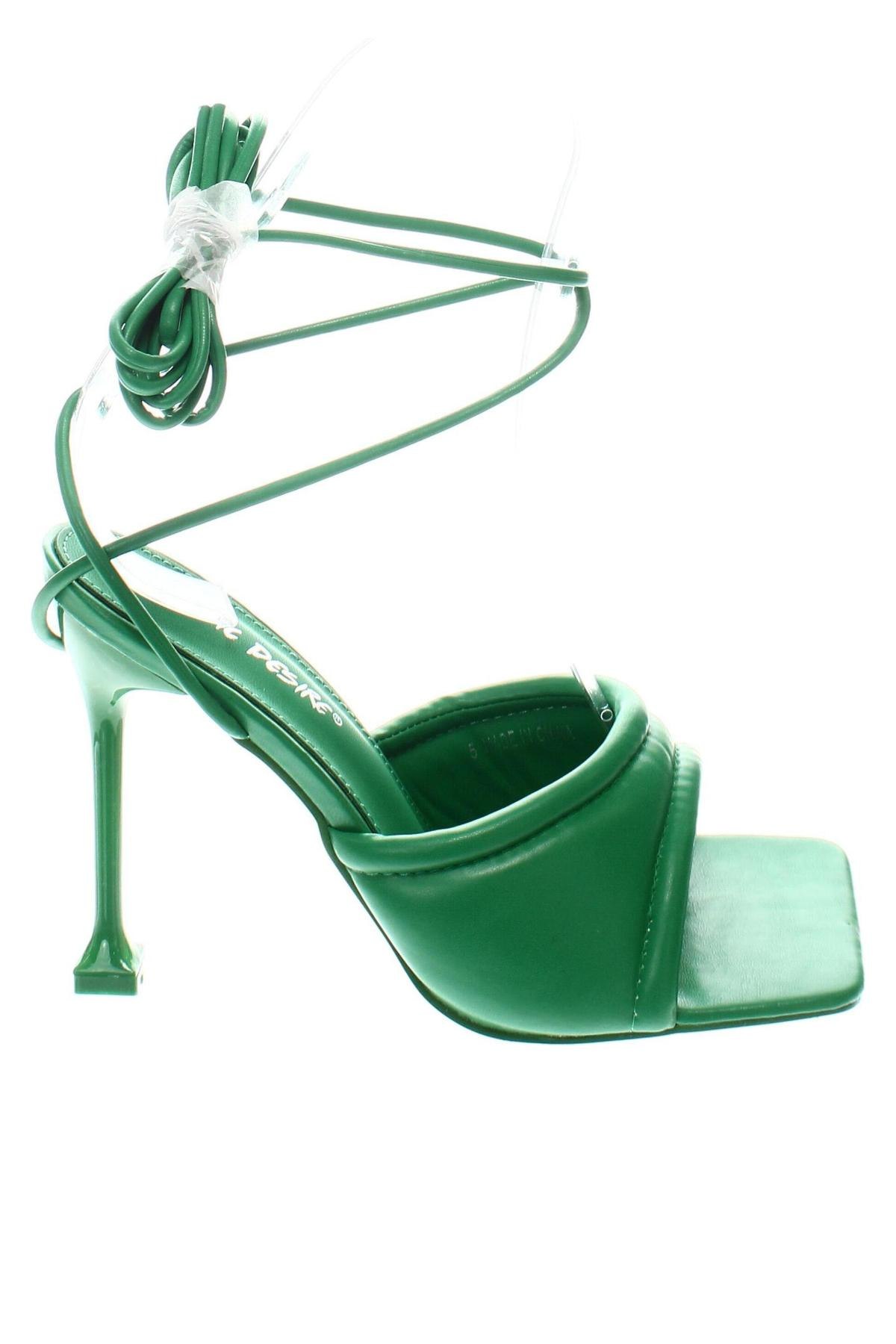 Sandale Public Desire, Mărime 35, Culoare Verde, Preț 203,95 Lei