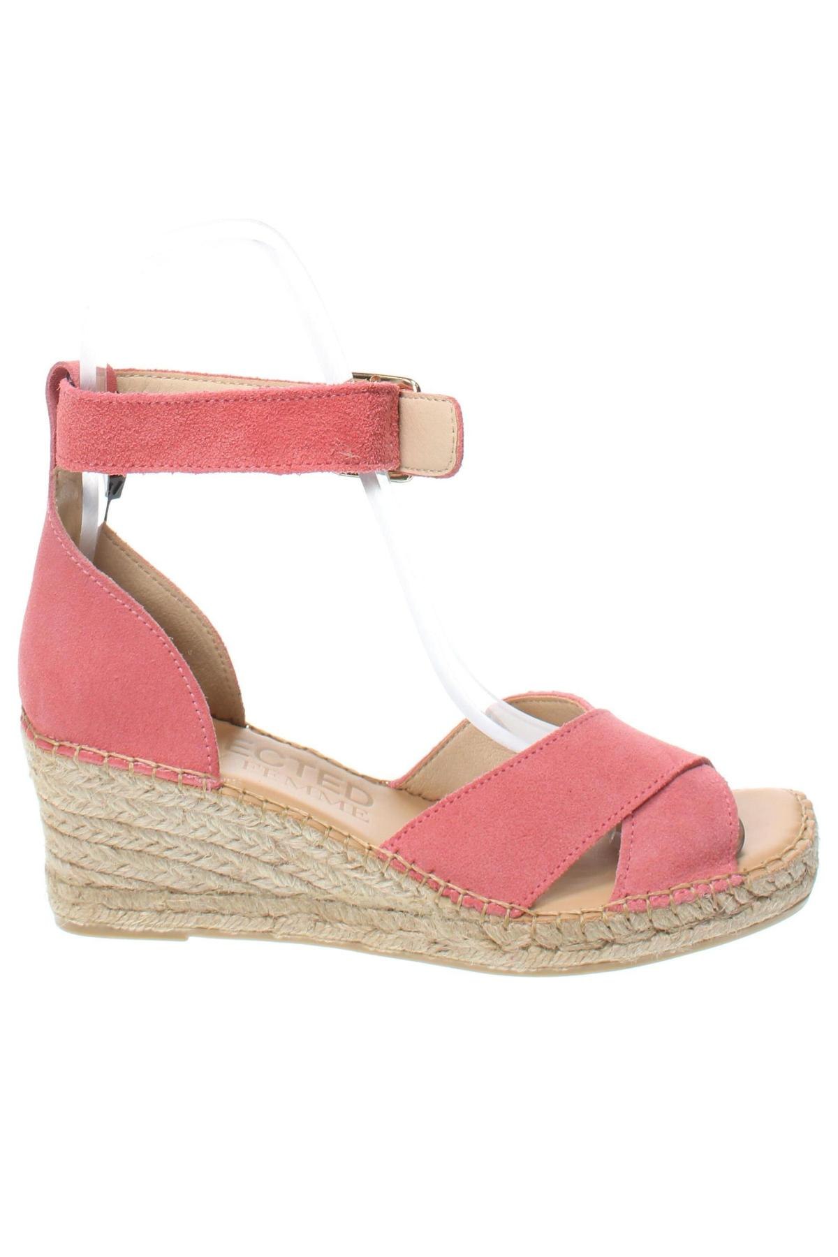 Sandalen Selected Femme, Größe 38, Farbe Rosa, Preis € 45,30