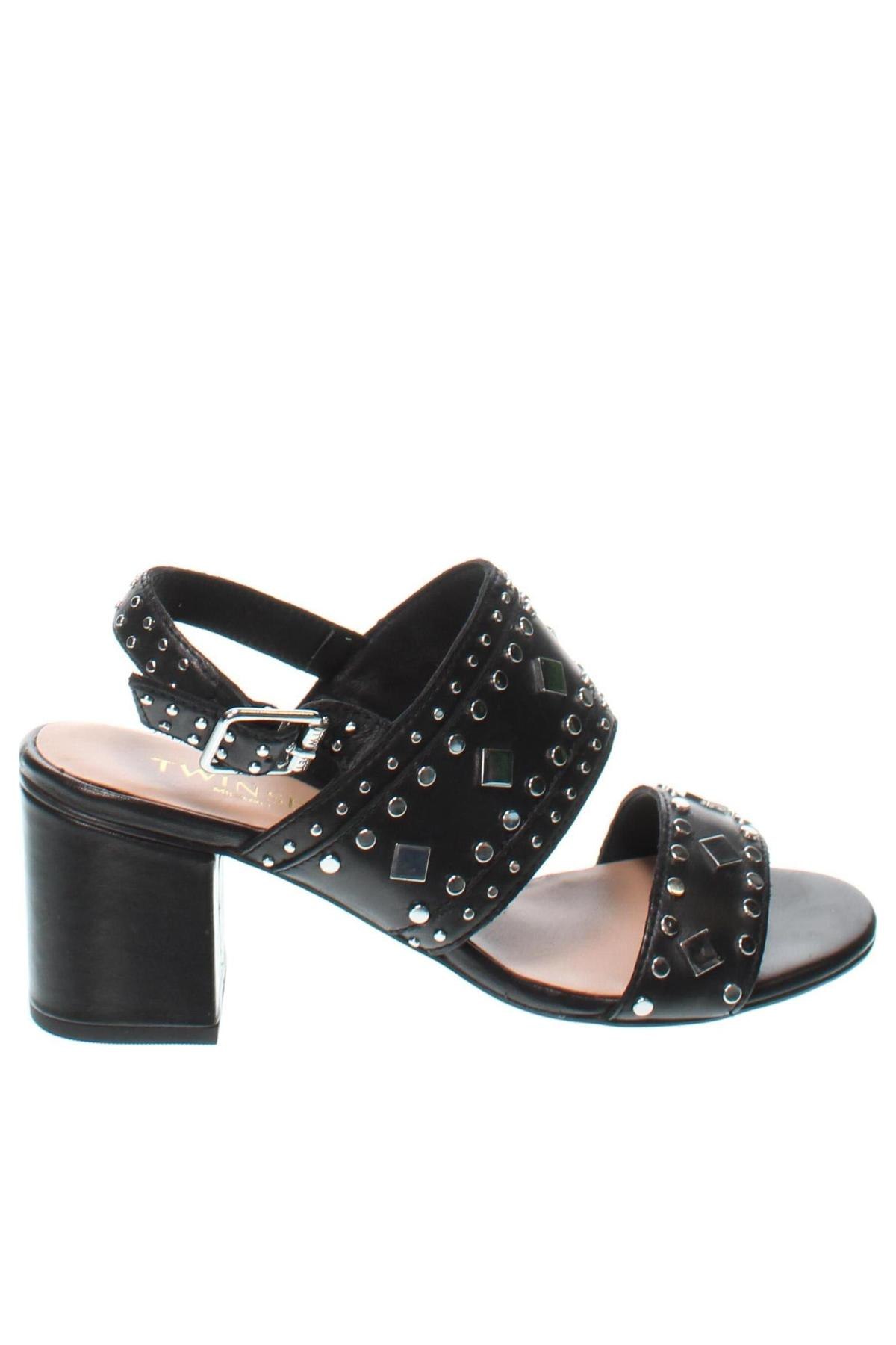 Sandale TWINSET, Mărime 36, Culoare Negru, Preț 387,09 Lei