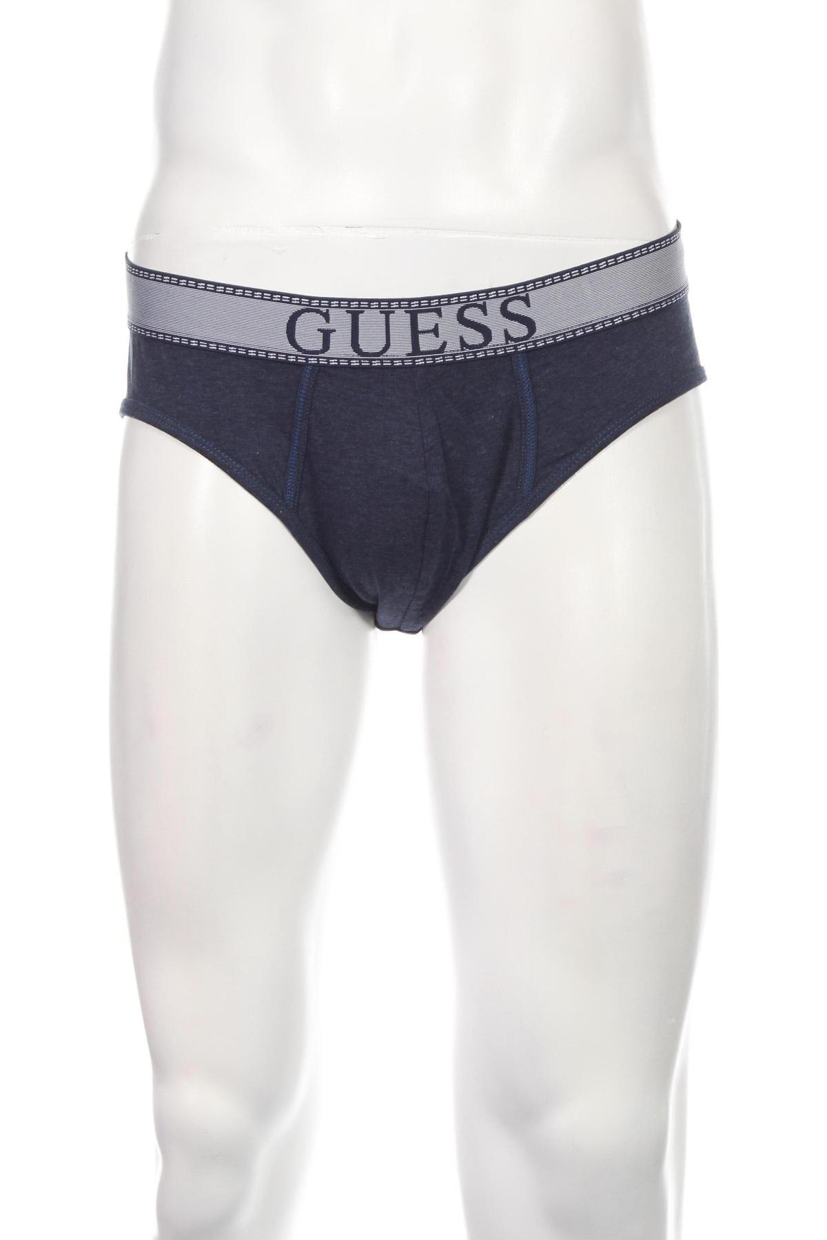 Слип Guess, Размер XXL, Цвят Син, Цена 31,20 лв.