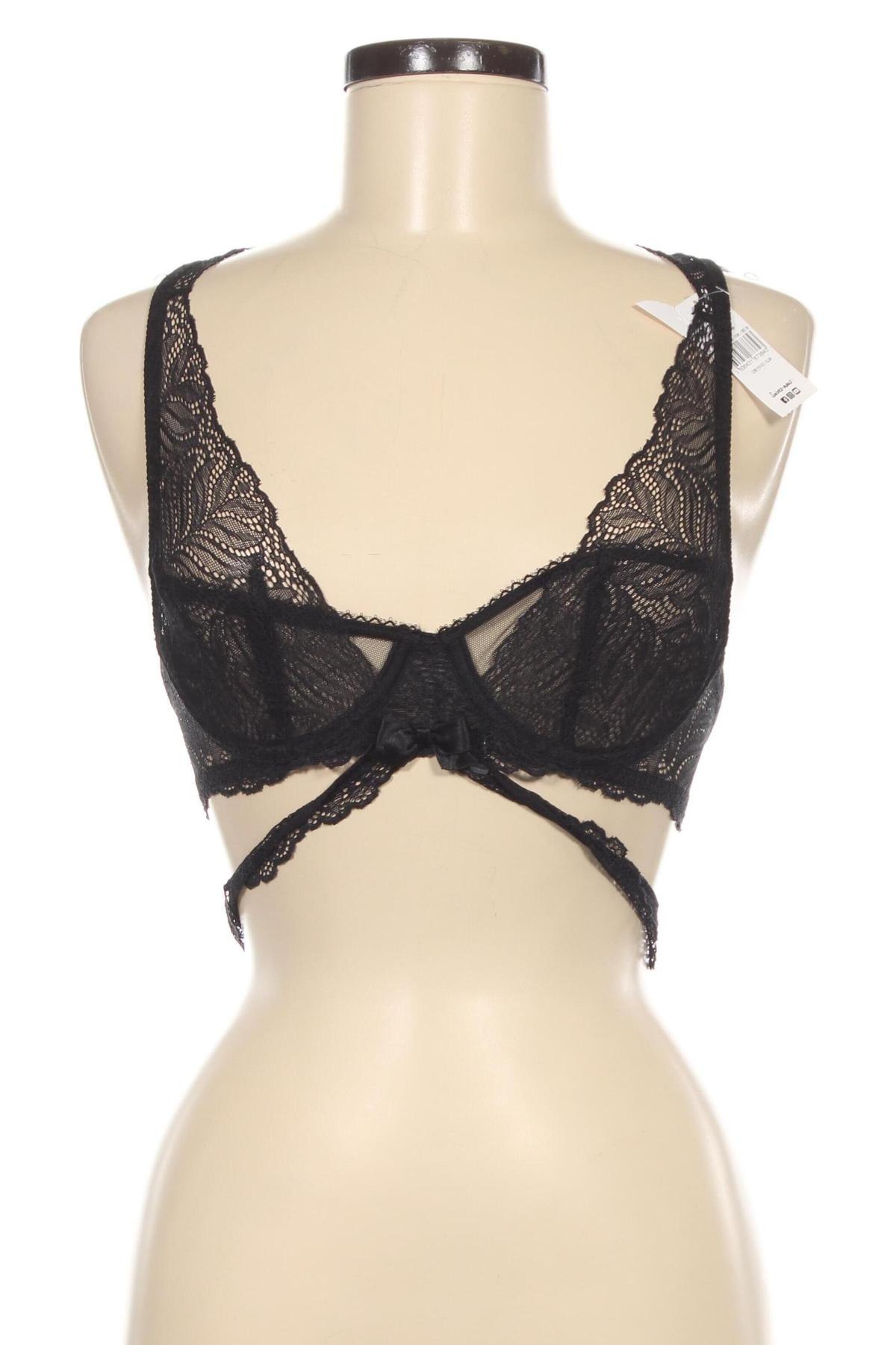 Sutien Darjeeling, Mărime XS, Culoare Negru, Preț 81,71 Lei