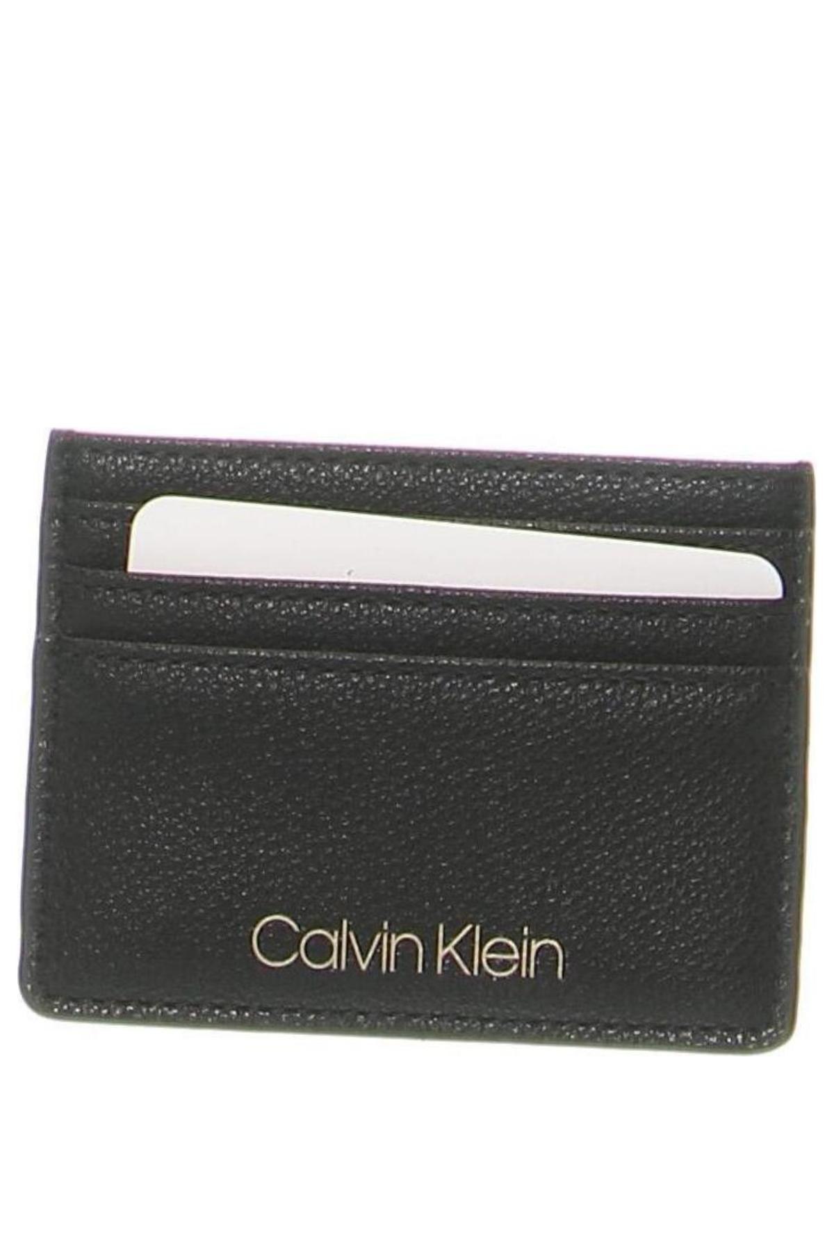 Визитник Calvin Klein, Цвят Черен, Цена 71,40 лв.