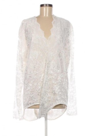 Bluză-body de damă. Boohoo, Mărime 4XL, Culoare Alb, Preț 105,99 Lei
