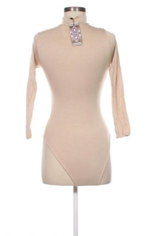 Damska bluzka-body Boohoo, Rozmiar S, Kolor Beżowy, Cena 101,99 zł