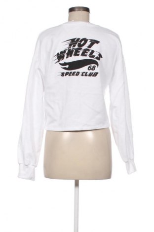 Damen Shirt Bershka, Größe L, Farbe Weiß, Preis 9,64 €