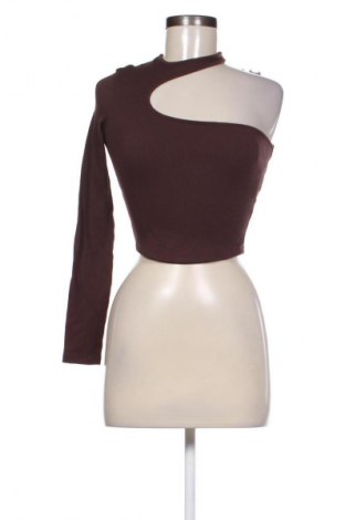 Bluză de femei Bershka, Mărime S, Culoare Maro, Preț 51,82 Lei