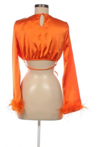 Bluză de femei Bershka, Mărime S, Culoare Portocaliu, Preț 64,99 Lei