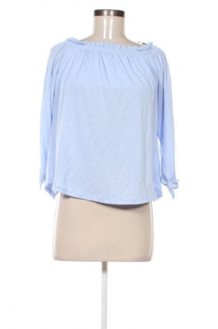 Damen Shirt Bershka, Größe M, Farbe Blau, Preis € 13,99