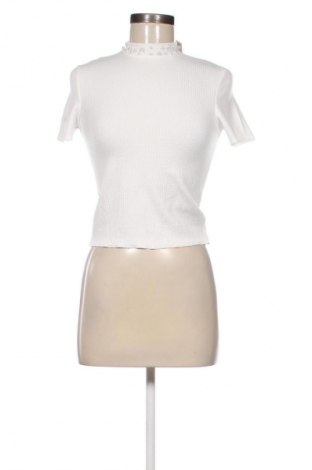 Bluză de femei Bershka, Mărime S, Culoare Alb, Preț 52,05 Lei