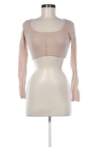 Dámska blúza Bershka, Veľkosť S, Farba Béžová, Cena  10,01 €