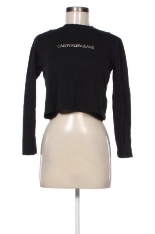 Γυναικεία μπλούζα Calvin Klein Jeans, Μέγεθος S, Χρώμα Μαύρο, Τιμή 29,24 €