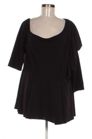 Bluzka damska City Chic, Rozmiar XXL, Kolor Czarny, Cena 62,99 zł