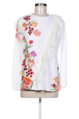 Дамска блуза Desigual, Размер L, Цвят Многоцветен, Цена 82,99 лв.
