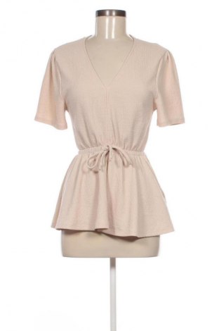 Damen Shirt Gina Tricot, Größe M, Farbe Beige, Preis 10,00 €