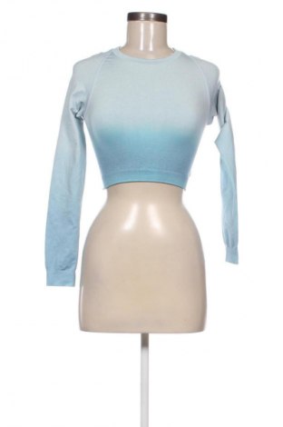 Damen Shirt Gymshark, Größe S, Farbe Blau, Preis 18,99 €