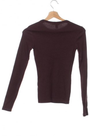 Дамска блуза H&M, Размер XS, Цвят Кафяв, Цена 11,99 лв.