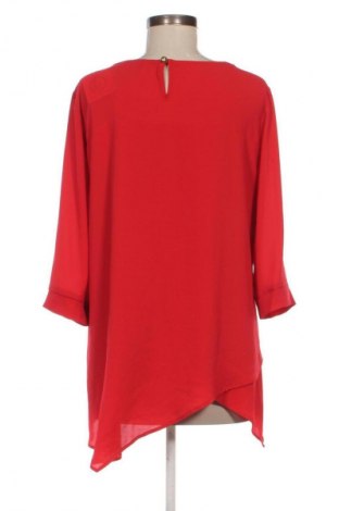Γυναικεία μπλούζα Made In Italy, Μέγεθος XXL, Χρώμα Κόκκινο, Τιμή 5,99 €